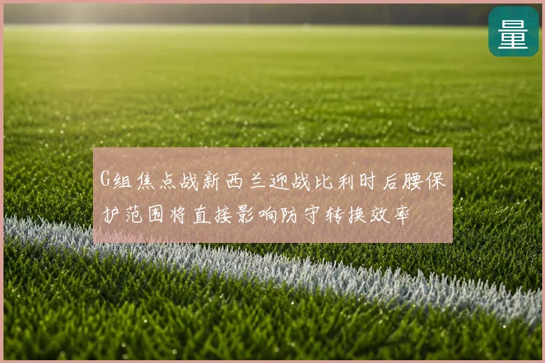 G组焦点战新西兰迎战比利时后腰保护范围将直接影响防守转换效率