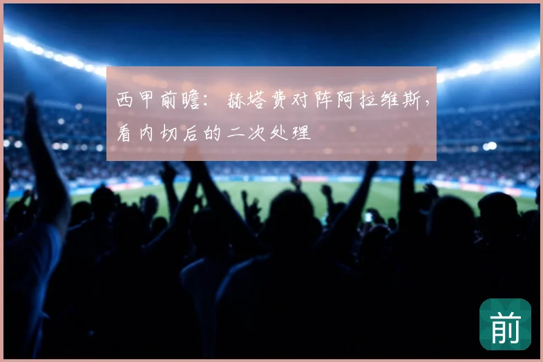 西甲前瞻：赫塔费对阵阿拉维斯，看内切后的二次处理